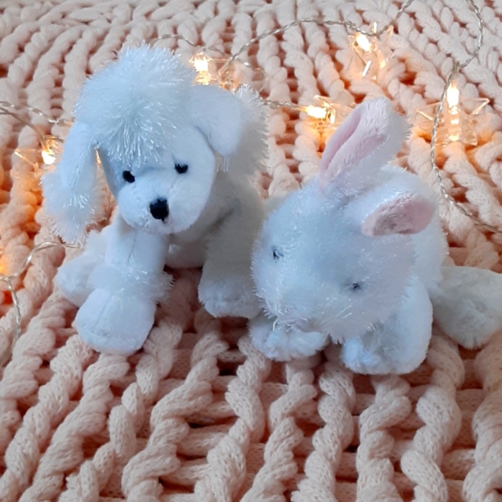 Puppy and bunny!